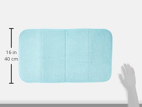 All-Clad Premium Reversible Dish Drying Mat for Kitchen: 16" x 28" Ultra-Absorbent, Long-Lasting, No Condensation, and Oversized for Large Pots and Pans - 1 Pack, Rainfall