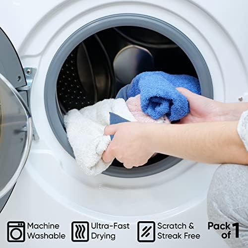 Superio Microfiber Squeegee Towel Extra Large Miracle Cloth 20 x 30 Streak Free Microfiber Floor Cloth-Rag for Cleaning House, Kitchen, Bathroom-Scratch Free