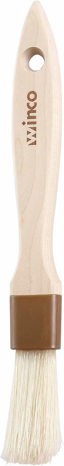 Winco Heavy-Duty Boar Bristle Basting Brush, 1"