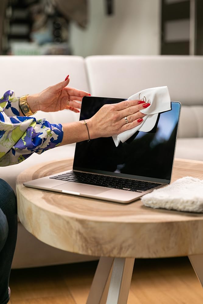 Sunbeam Cloth – Multipurpose Reusable Cleaning Cloth for Glass, Furniture, Floors, and More (Gray, Small)