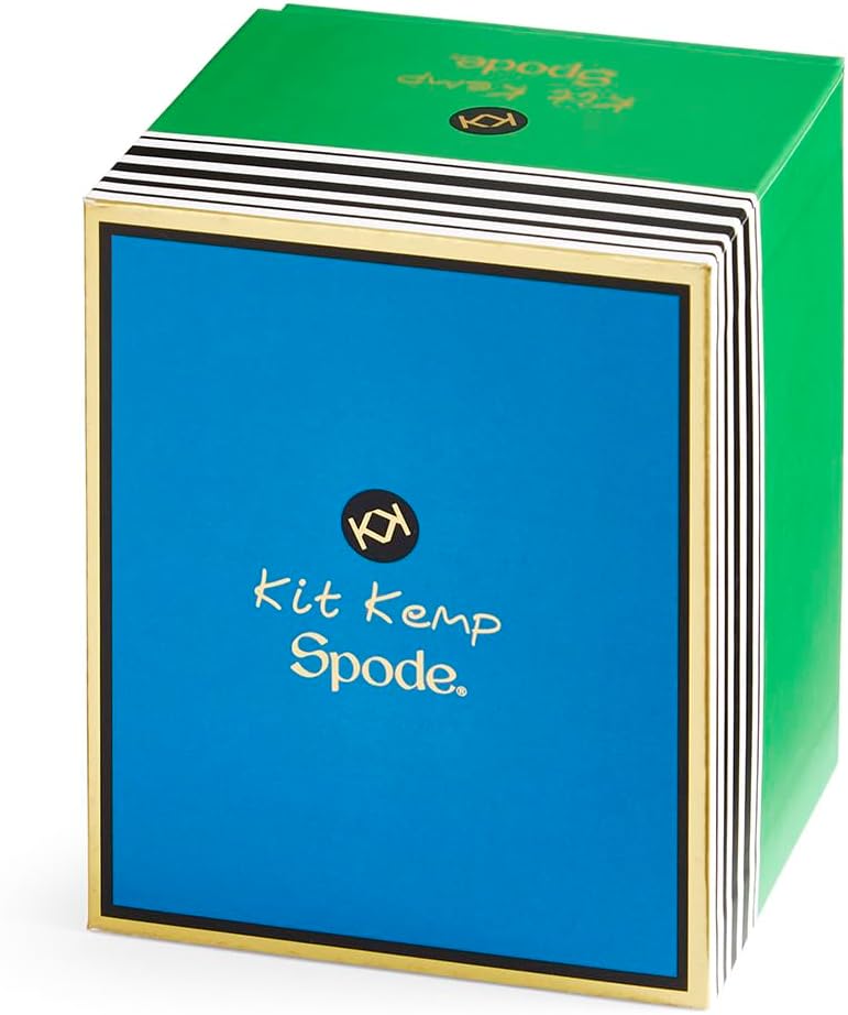 Spode Kit Kemp 12oz Doodle Mug | An Apple A Day- Unique Doodle Pattern | Fine China | Dishwasher Safe | For Coffee and Tea | Ideal Celebration Gift | Home or Office Use