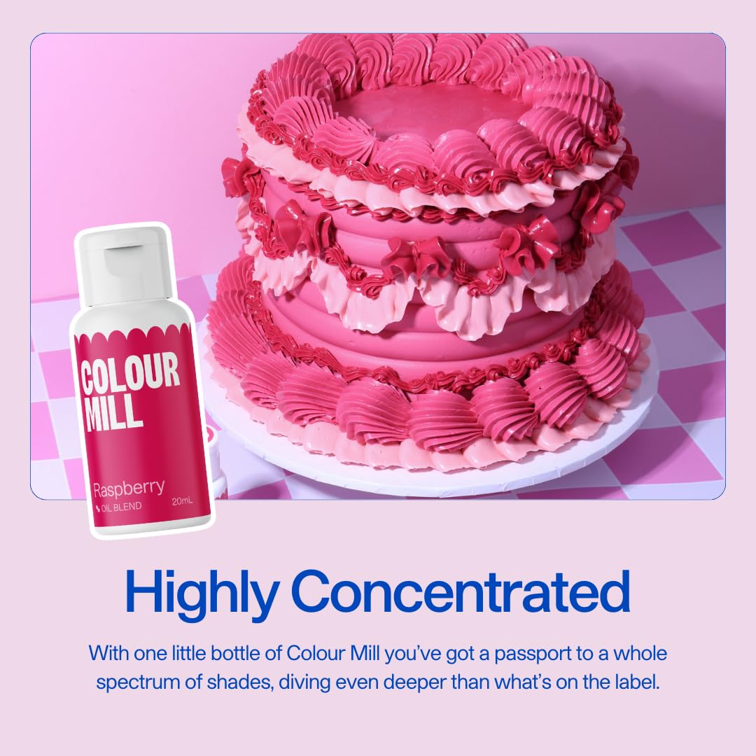 Colour Mill Oil-Based Food Coloring, 20 Milliliters Emerald