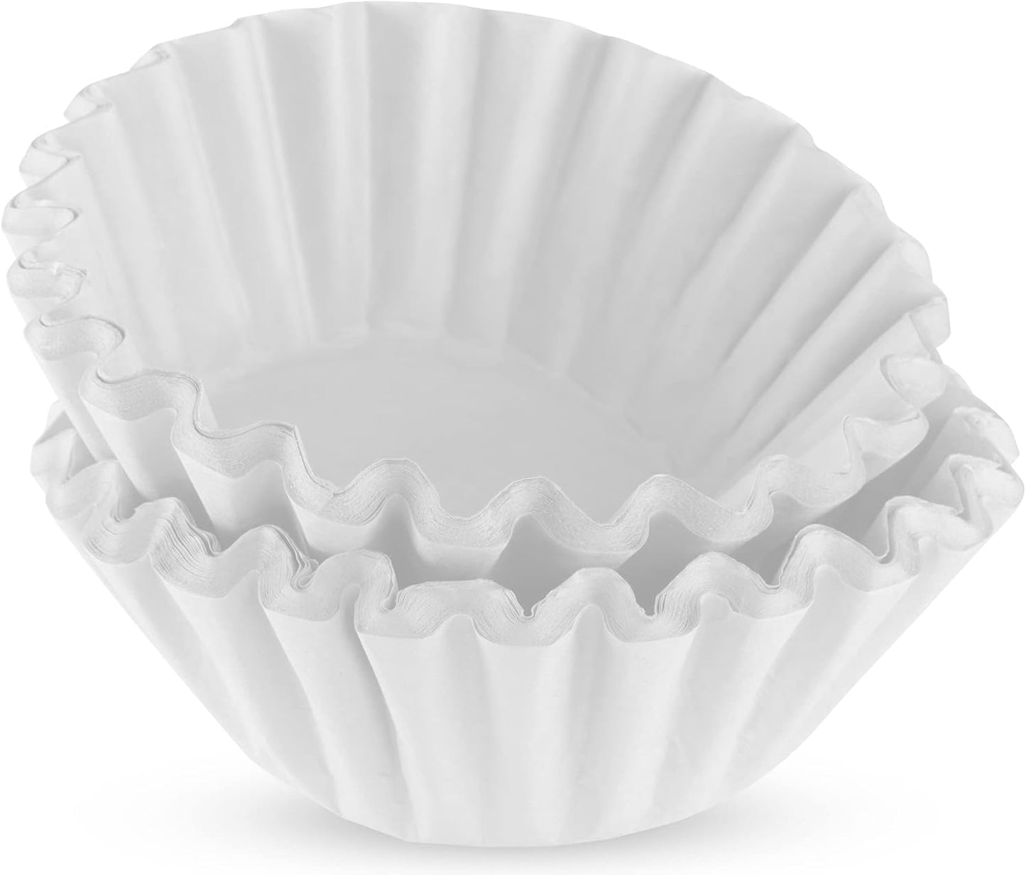 12 Cup Commercial Basket Coffee Filters (White, 100)