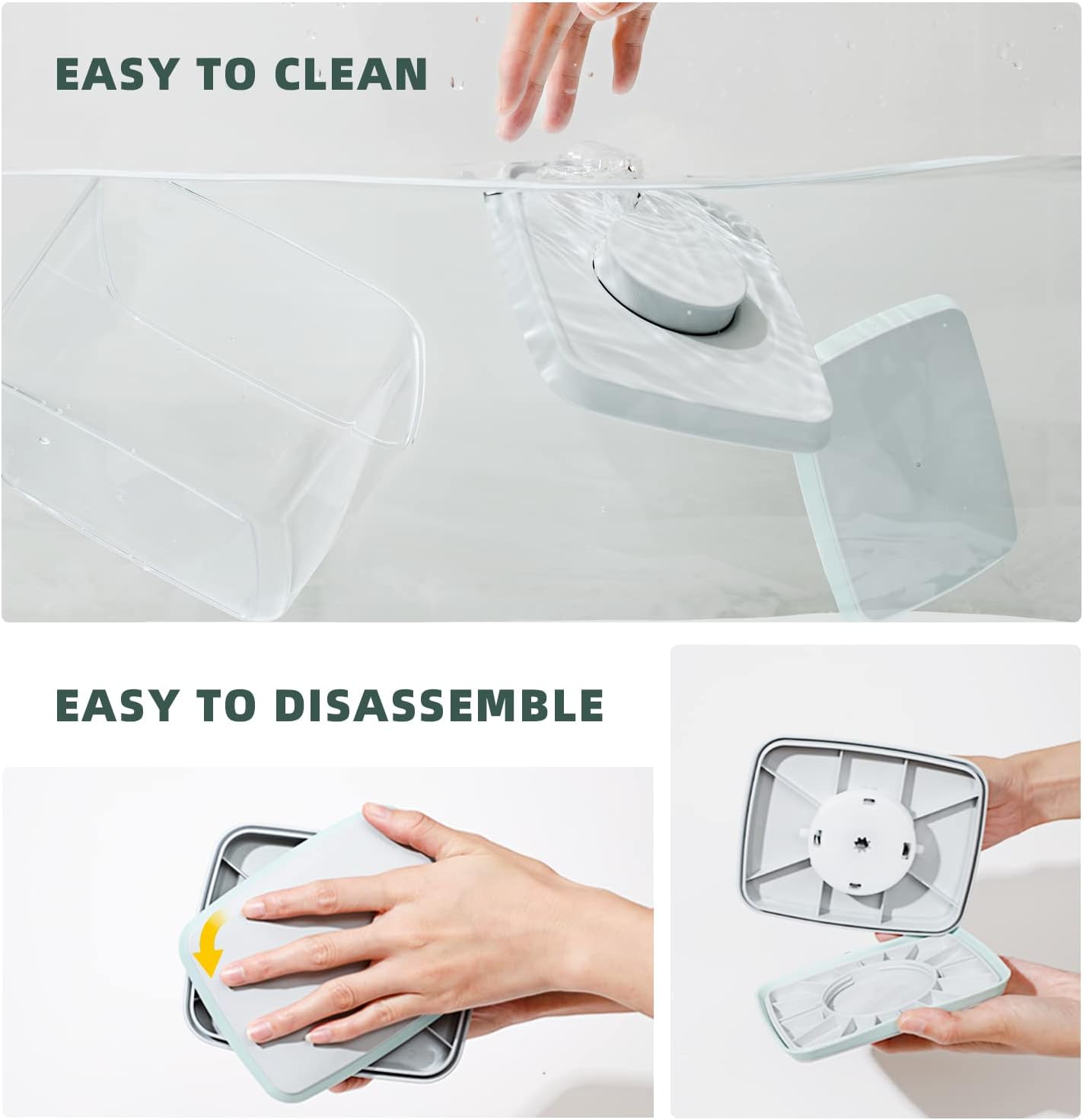 Pop Top Food Storage Containers - 8 Pack BPA-Free Pantry Organizers with Airtight Lids, Food-Grade with Measurement Marks