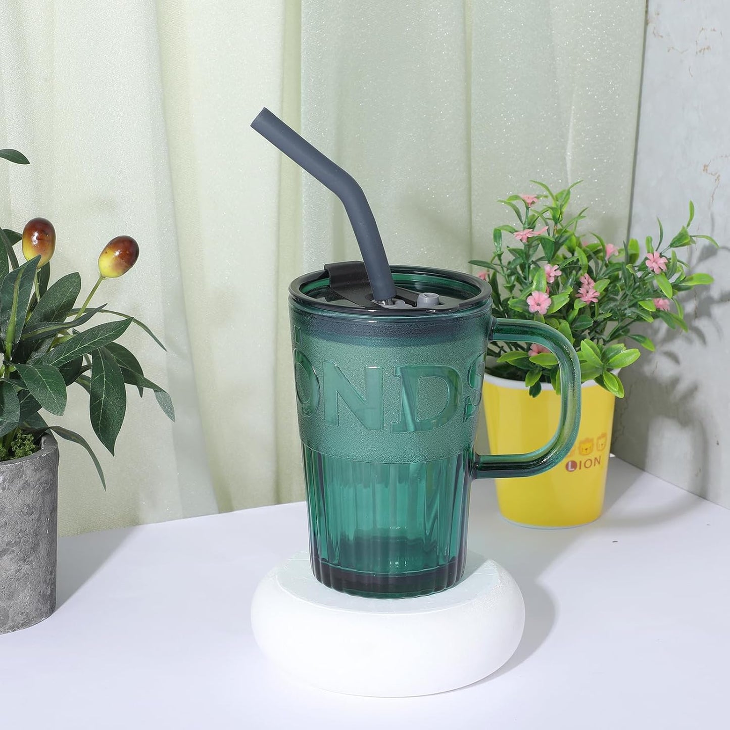 6PCS Silicone Straw Tips Reusable Rubber Straw Covers Replacement Flexible Food Grade Silicone Straw Elbows Tips Extender for 8mm 5/16" Outer Diameter Metal Stainless Steel Straws Accessories(Black)