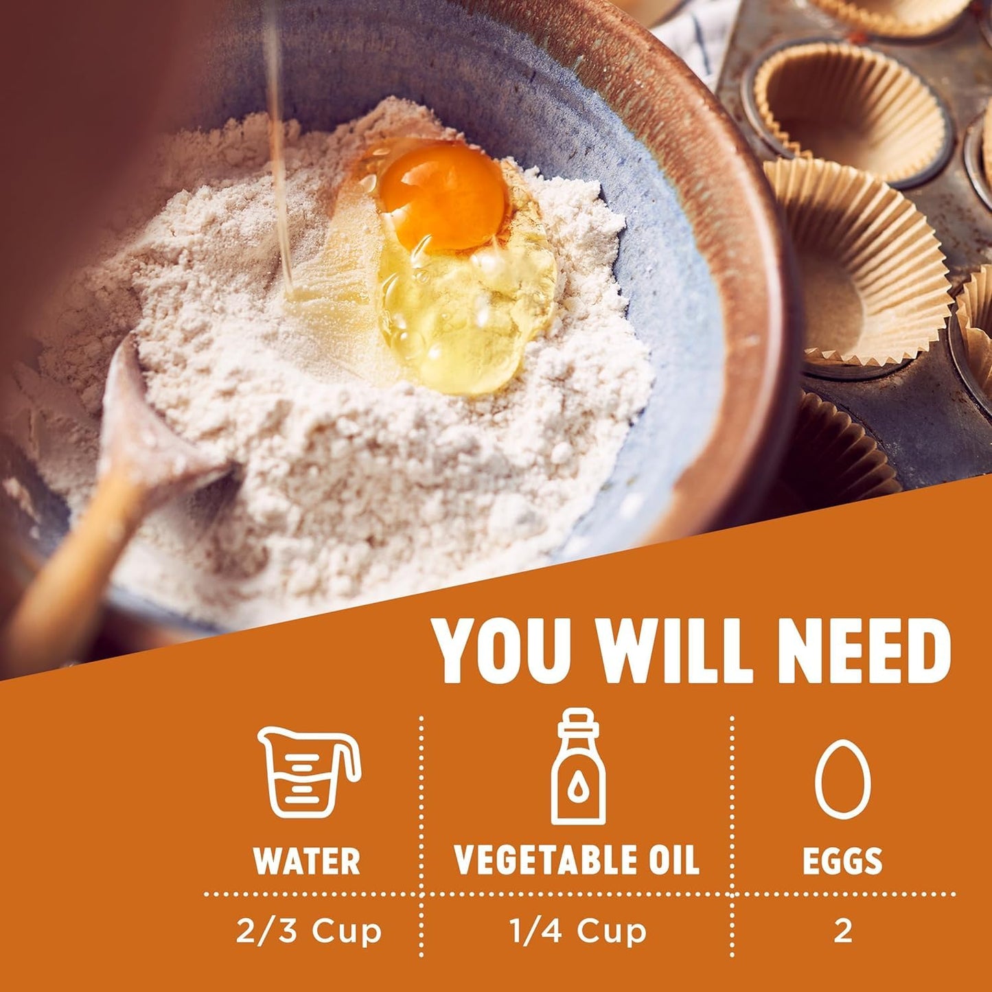 Krusteaz Pumpkin Spice Muffin Mix 15 Ounce (Pack of 3)