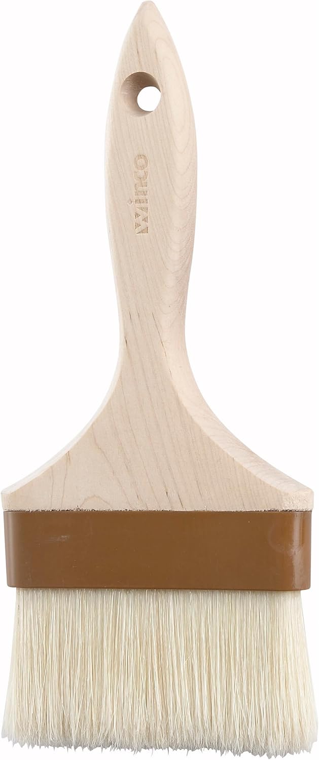 Winco Heavy-Duty Boar Bristle Basting Brush, 4"
