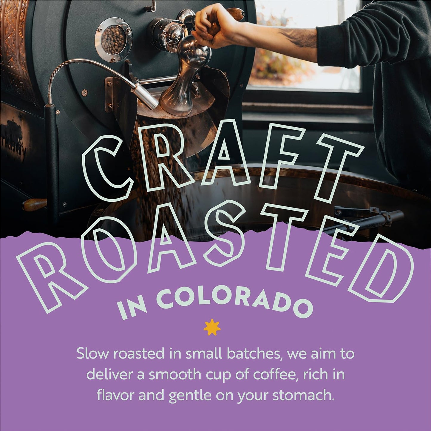 Clean Coffee Co. - Low Acid Medium Roast, Tested for Molds and Toxins, Costa Rica Blend, Notes of Milk Chocolate, Roasted Nuts, Toasted Malt (Ground, 12 oz Bag)