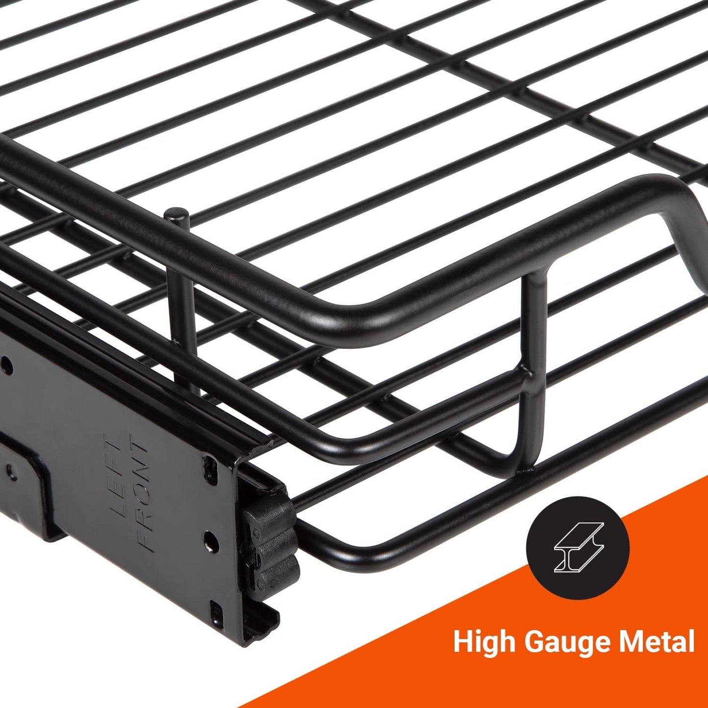 HOLDN’ STORAGE Pull Out Cabinet Organizer, Heavy Duty Caddy w/Lifetime Limited Warranty -14”W x 21”D - Requires At Least 15-1/4” Cabinet Opening, Steel Metal Cabinet Drawers Slide Out, Black