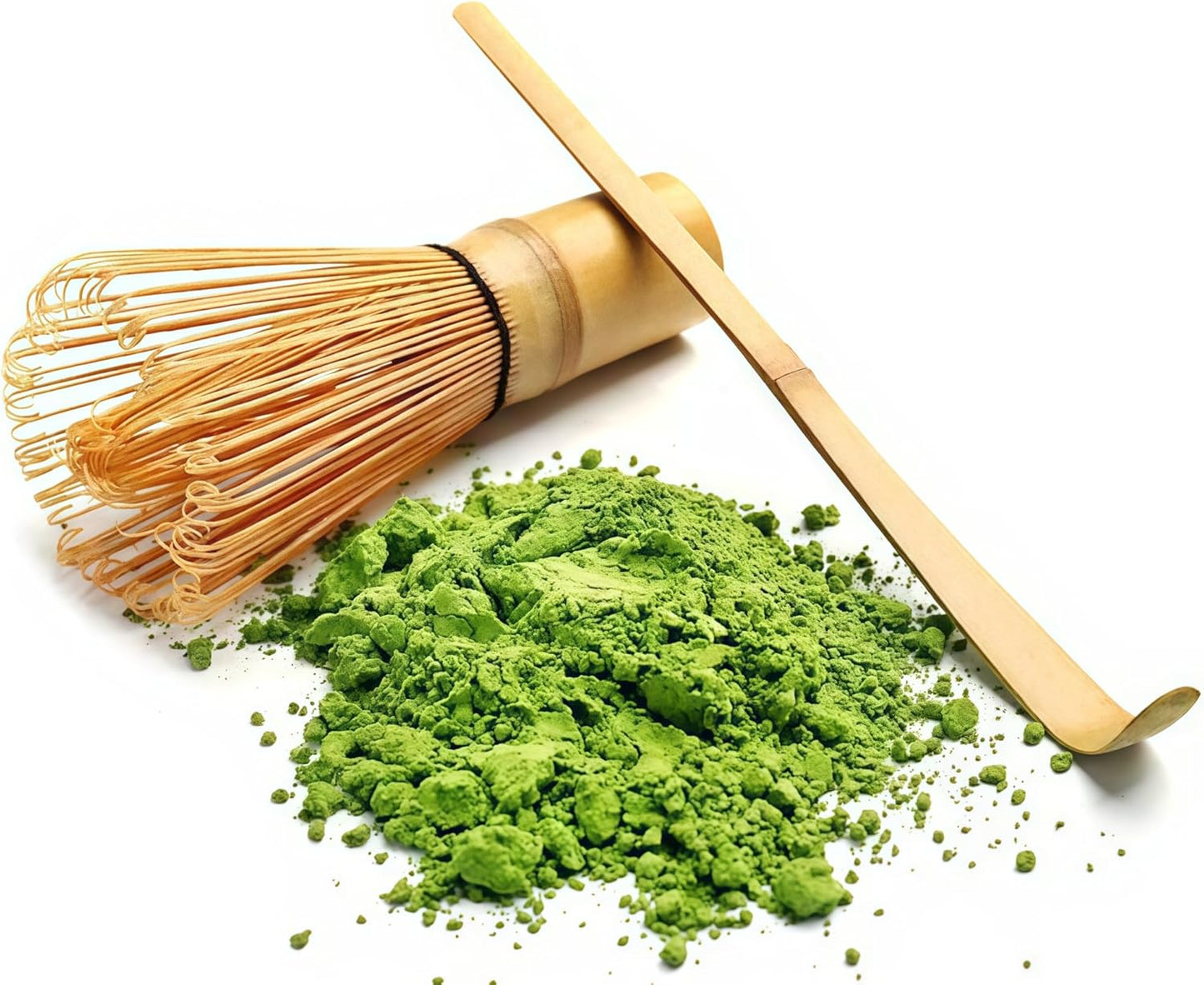 Matcha Whisk Set – 7 Pcs Japanese Tea Set with Matcha Bowl, Bamboo Whisk, Scoop, Holder, Sifter – Traditional Matcha Kit for Ceremony, Gift for Matcha Lovers