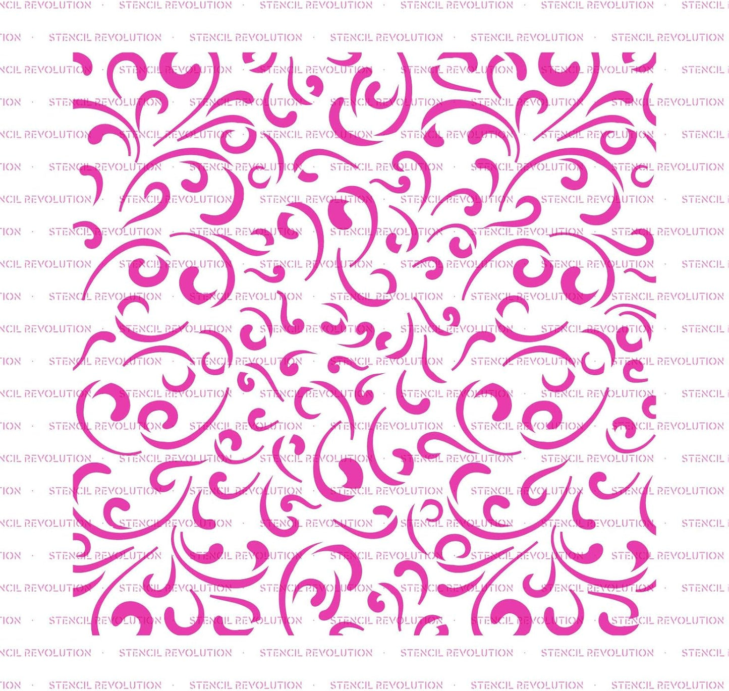 Fancy Pattern Cookie Stencil - Sugar Cookie Stencil, Cookie Decorating, Cooking Stencil, Airbrush Stencil, Airbrush Pattern