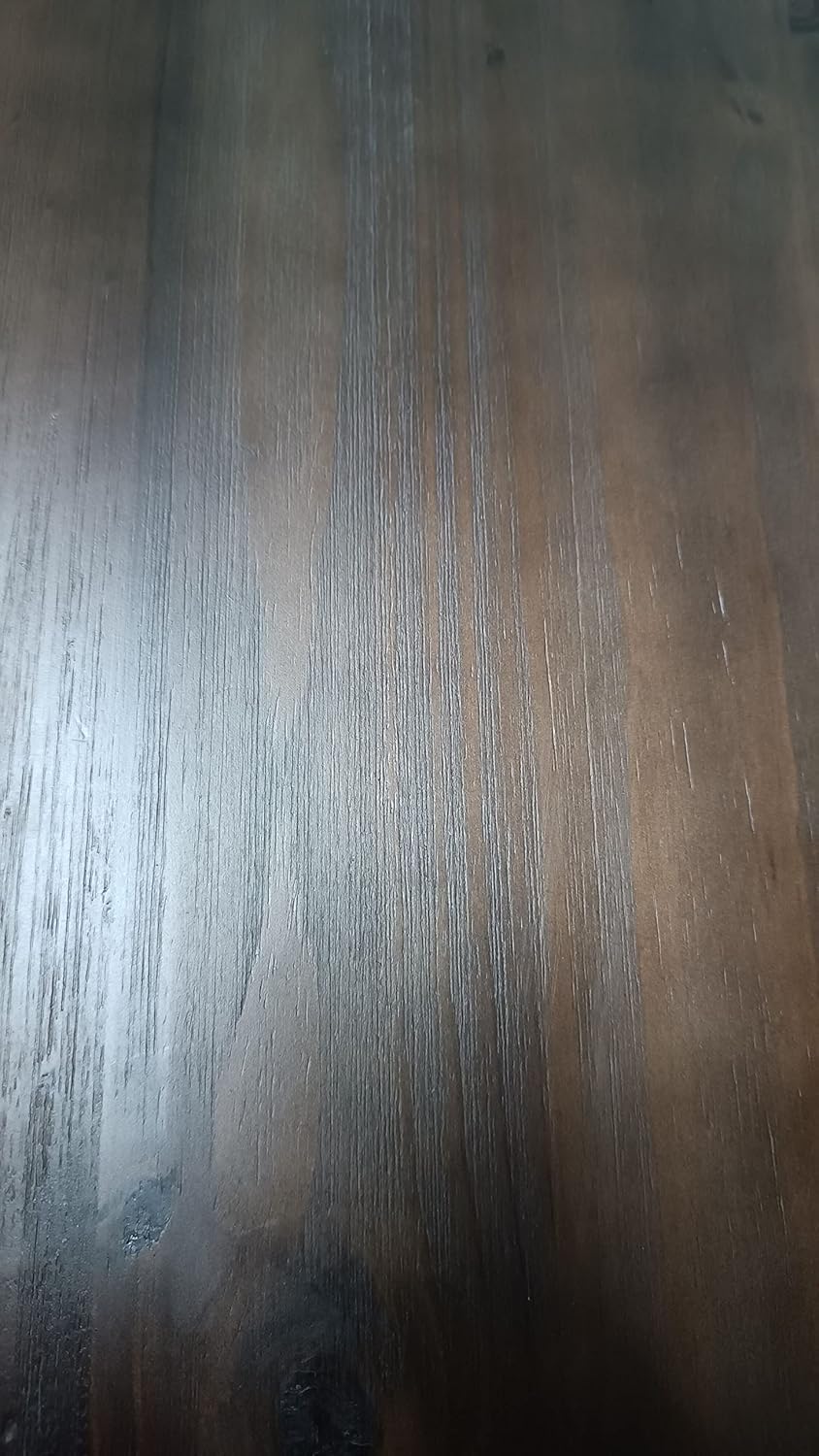 ROGMARS Industrial Pipe Solid Wooden Floating Book Shelves for Living Room Wall Shelving Kitchen Wall Shelves Bar Shelving 48 inch Rustic Farmhouse Shelves 2 Tier