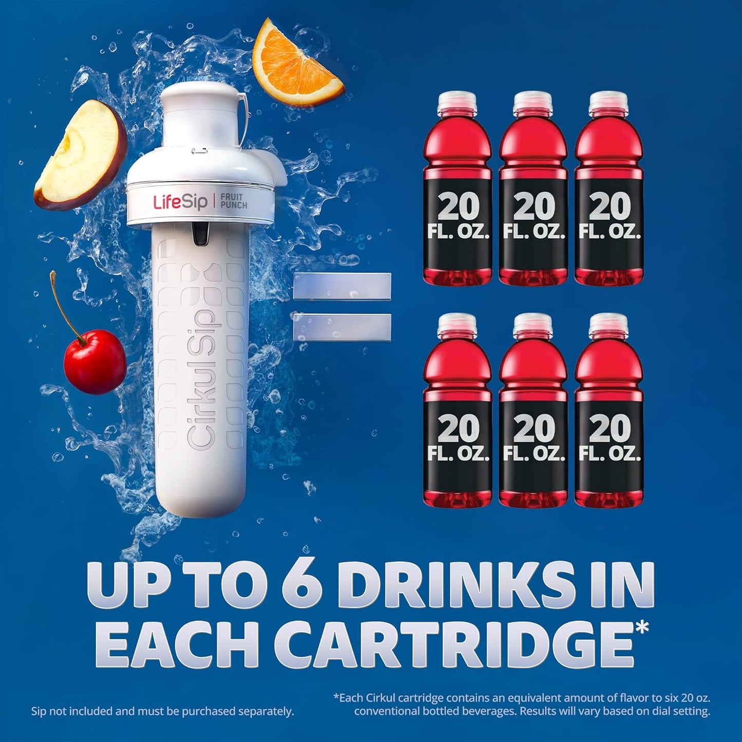 Cirkul 40oz. Midnight Blue Stainless Steel Tumbler with Handle, All-Day StrawSip™, Double-Wall Insulated