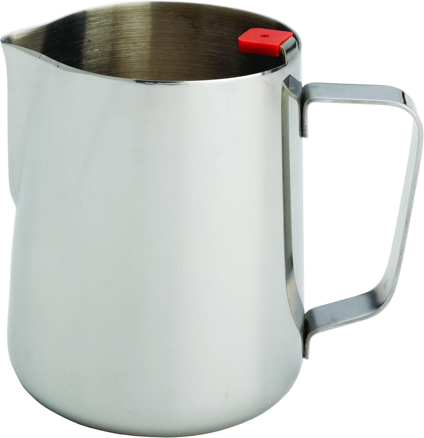 Rattleware 20 oz Stainless Steel Thermometer Clip Pitcher – Perfect for Home, Cafes, Hotels, Offices & Commercial Use – Trusted Barista Choice for Steaming & Frothing Beverages