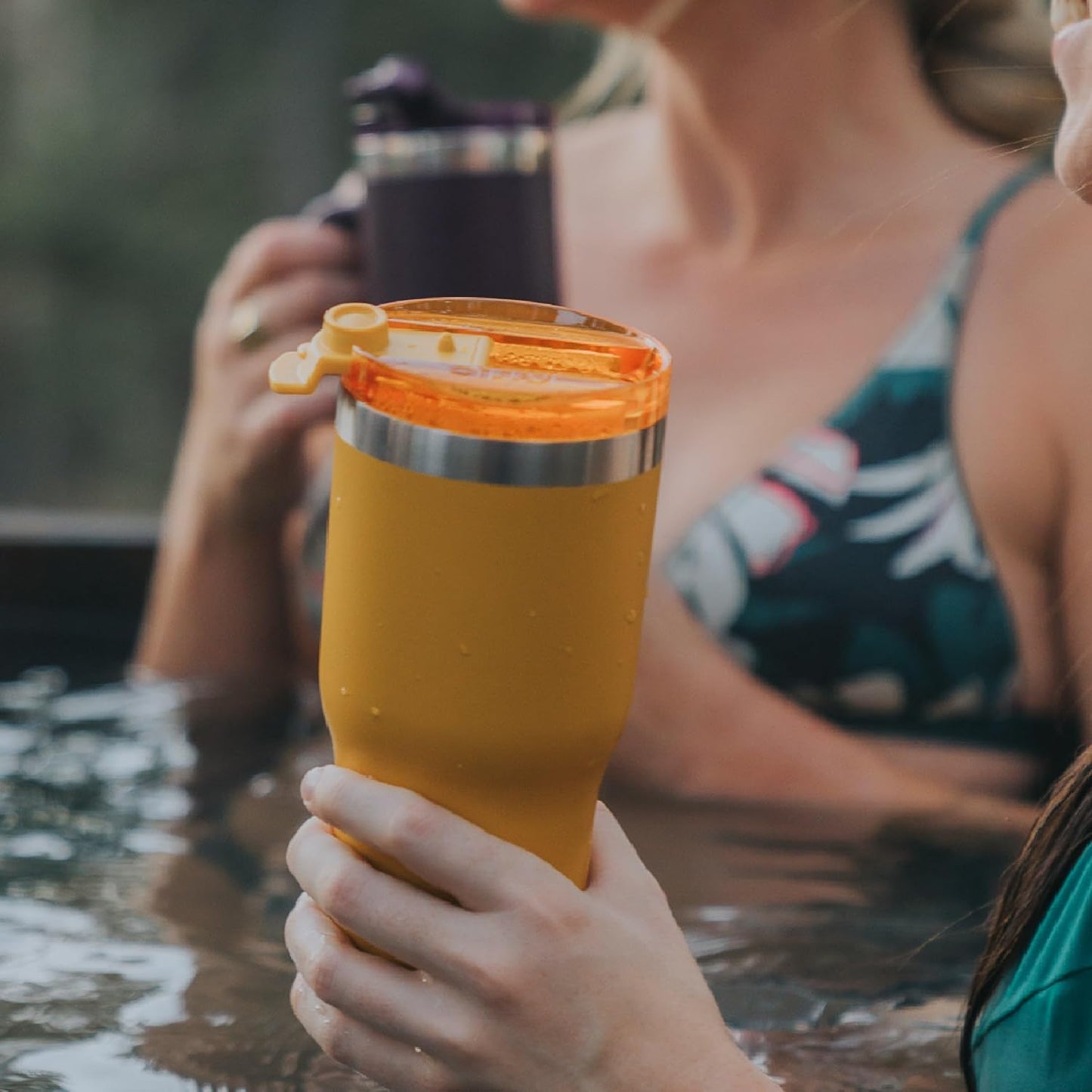 RTIC 20oz Essential Tumbler with Lid, Insulated, Stainless Steel, Metal, Double Wall Vacuum-Insulation, Ceramic Lined, Travel Cup for Iced Coffee, Tea, Hot and Cold Drink, Black