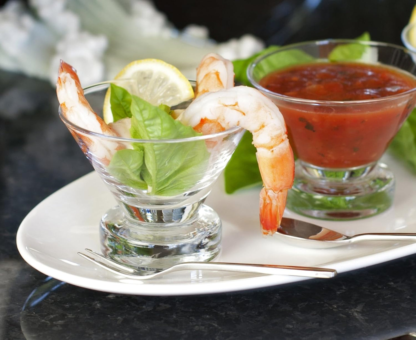 Fortessa Dragonfly 18/10 Stainless Steel Flatware Espresso Spoon, 4.1-Inch, Set of 12, Silver