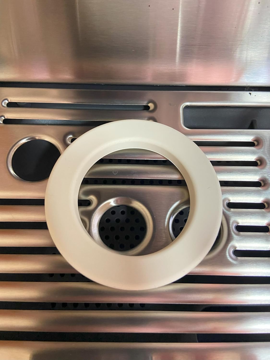 58mm Silicone Gasket Sealing Ring Compatible Breville Espresso Machine Series BES900XL, BES920XL, BES980XL Grouphead Gasket Replacement BPA Free-2pcs, 8.0mm