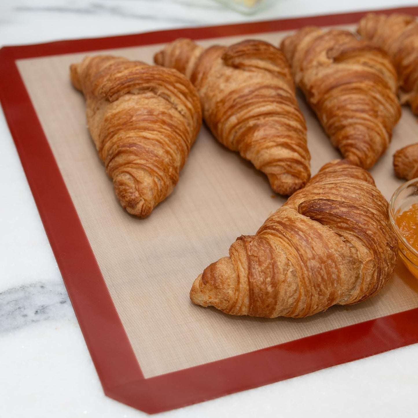 Silicone Baking Mats, Baking Sheet Liners, Pack Of 4, Oven Safe, Half Size (11.5 X 16.5), Non-Stick, Silicone Baking Sheet Liner, Perfect For Baking Macarons Cookies And Cakes