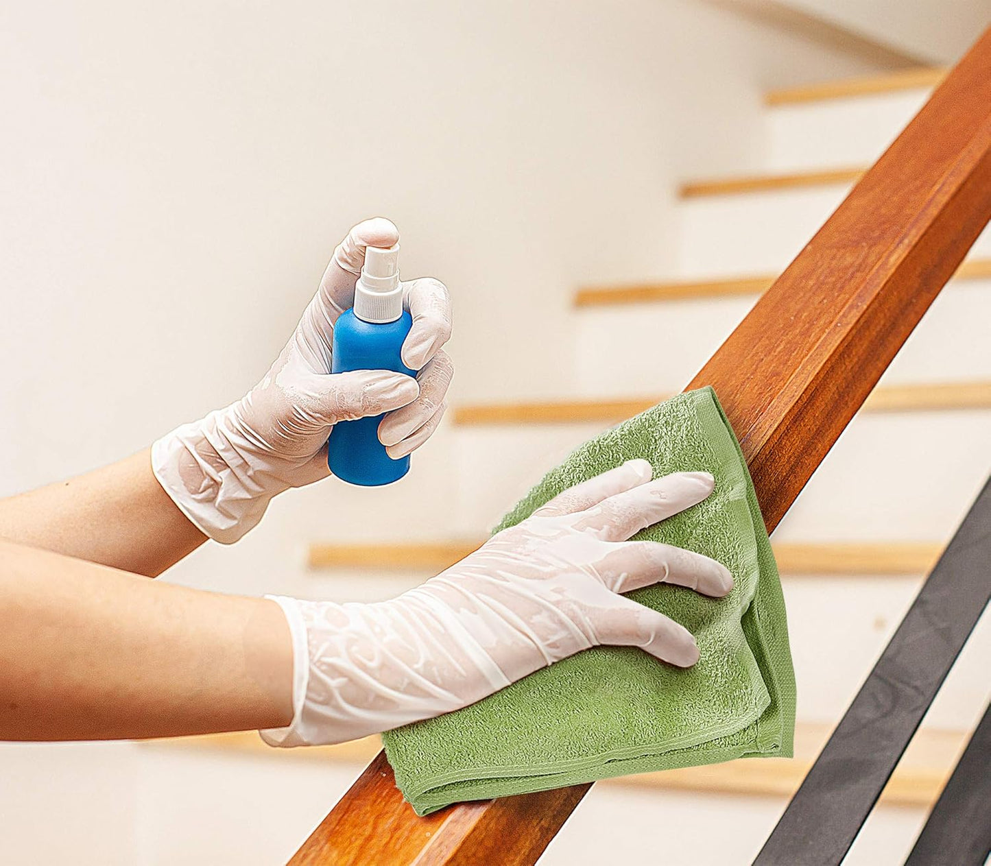 Utopia Towels Kitchen Bar Mops, Pack of 12, 16 by 19 Inches, 100% Cotton Super Absorbent Sage Green Towels, Multi-Purpose Cleaning Towels for Home and Kitchen Bars