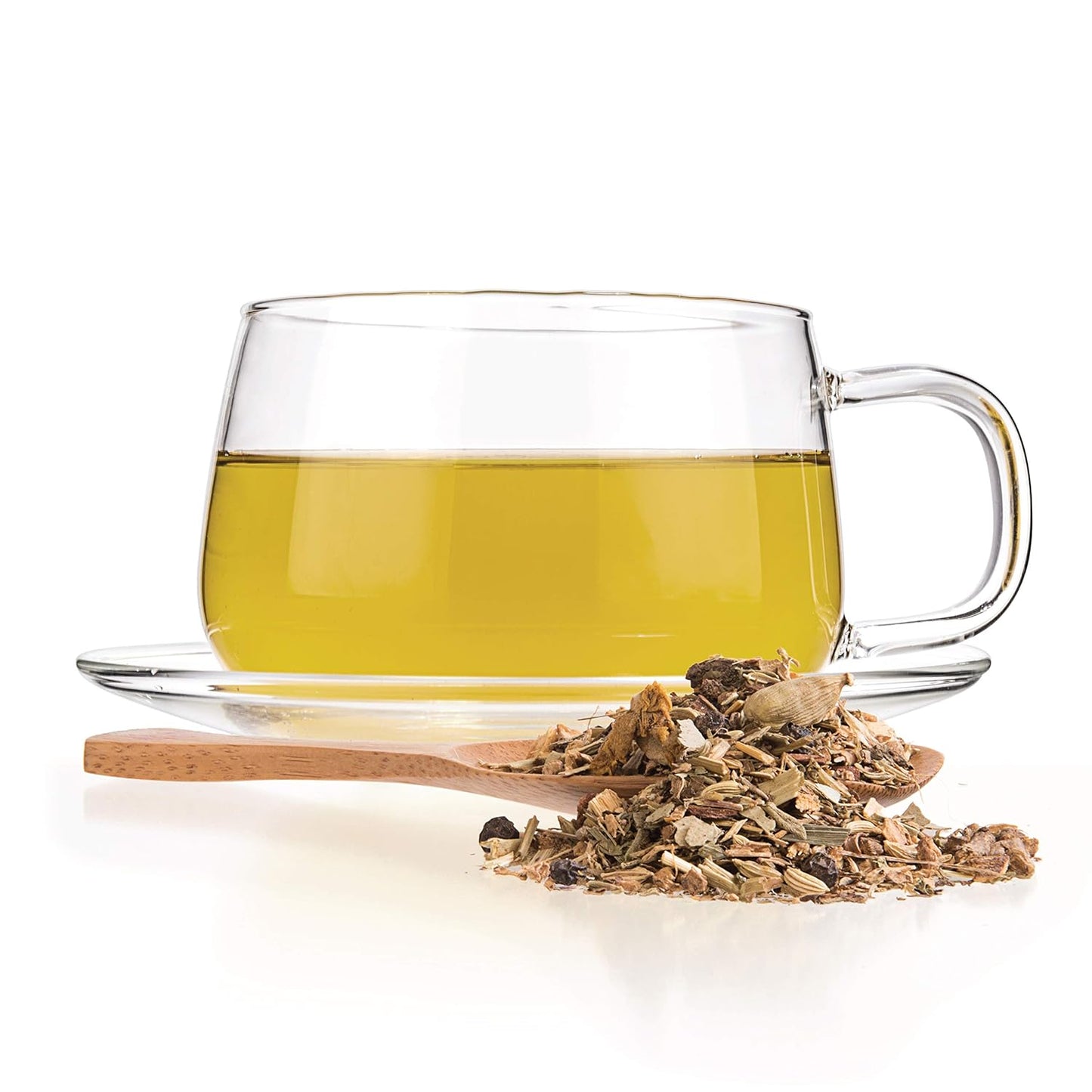 Tealyra - Deep Breath - Eucalyptus - Ginger - Tulsi - Fennel - Wellness Herbal Loose Leaf Tea - Calming and Relaxing - Caffeine Free - 224g (8-ounce)