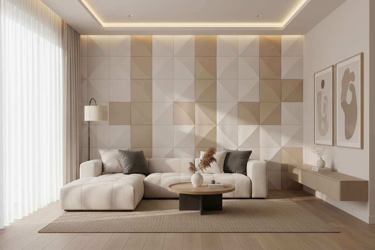 10 Stunning Ways to Decorate with 3D Wall Panels