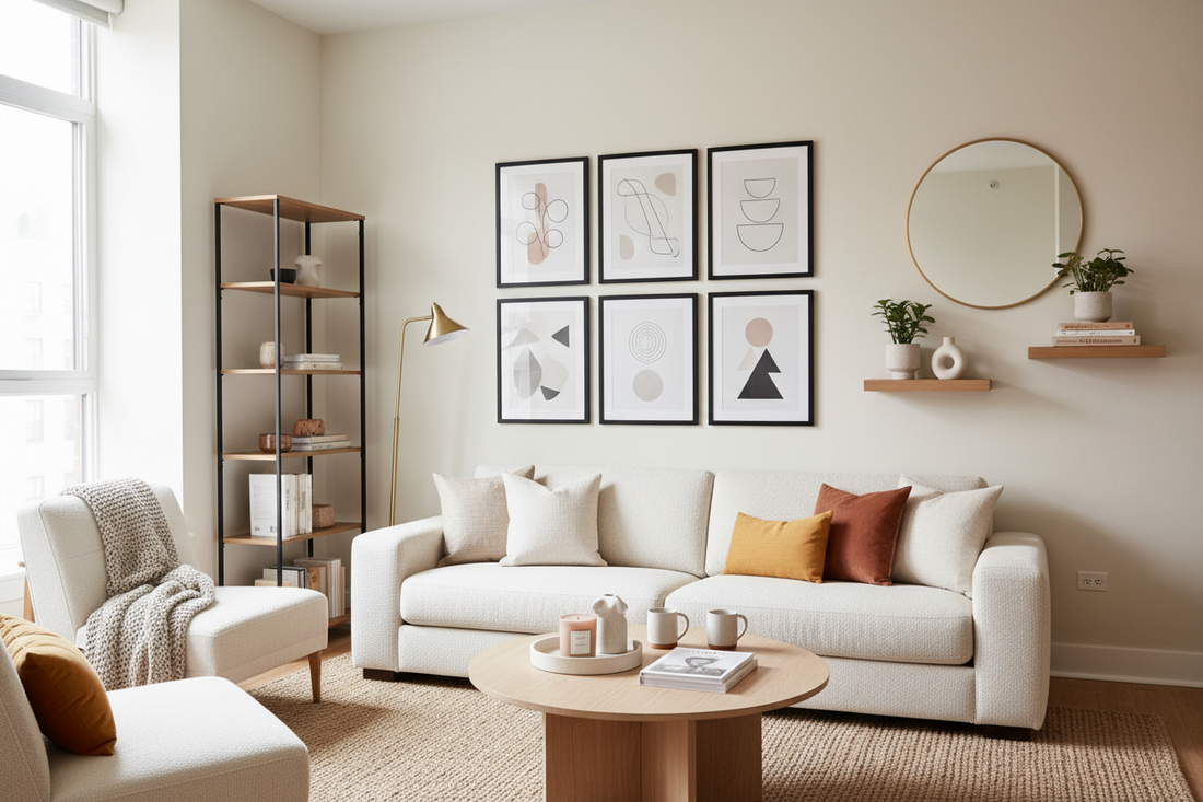 Best Wall Décor Styles for Small Spaces and Apartments