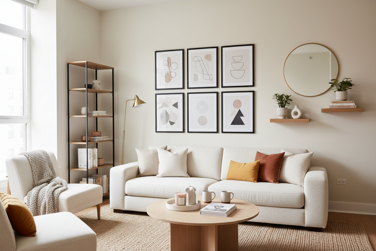Best Wall Décor Styles for Small Spaces and Apartments