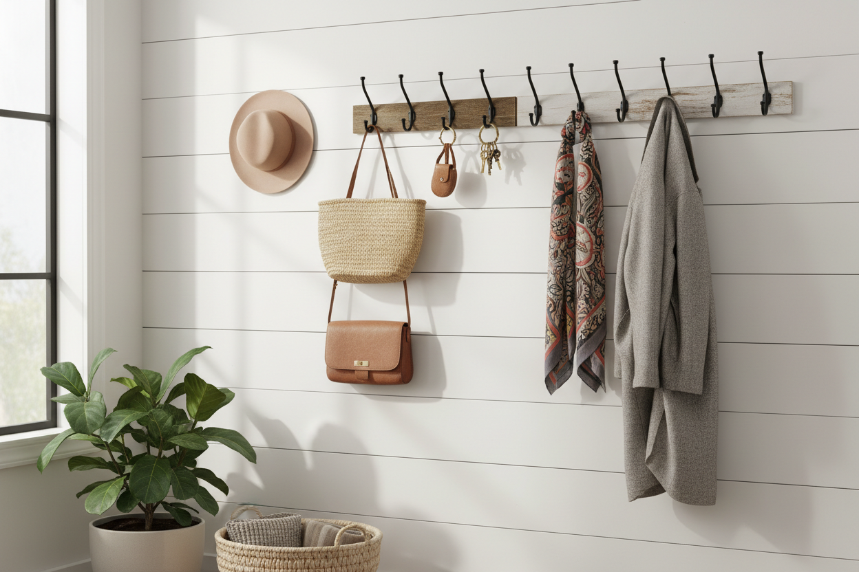 Best Wall Hooks for Organizing Your Home