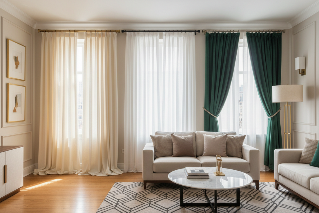 Choosing Curtain Rods Like a Designer