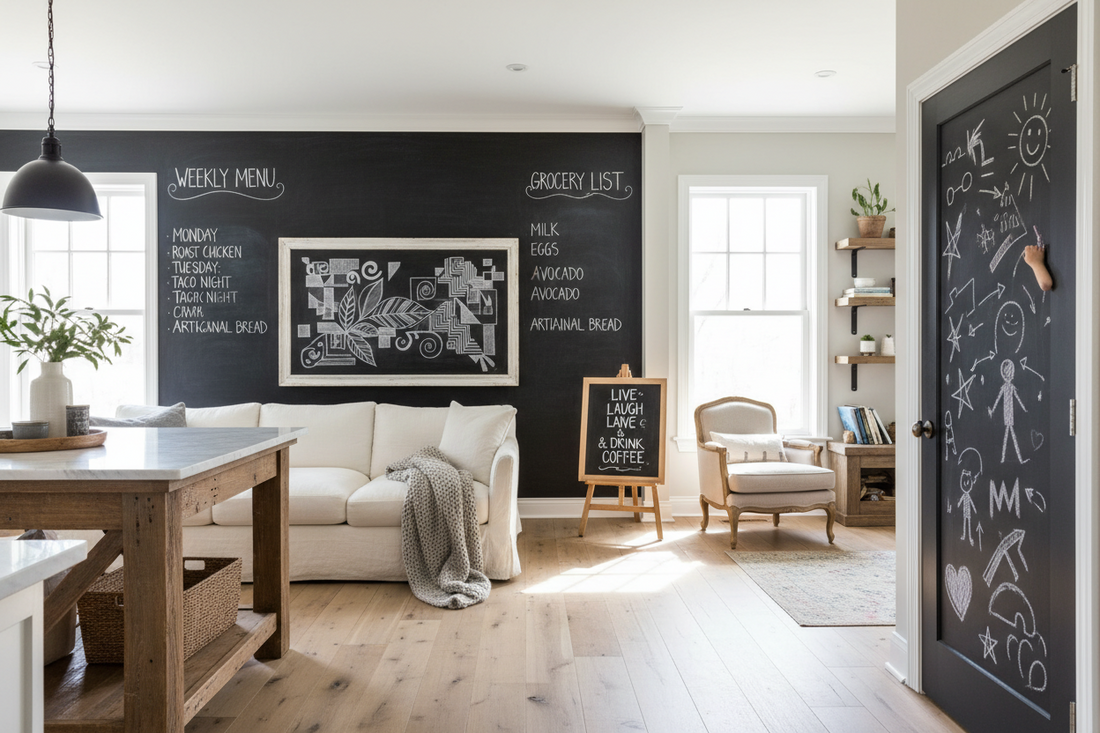 Creative Ways to Use Chalkboards at Home