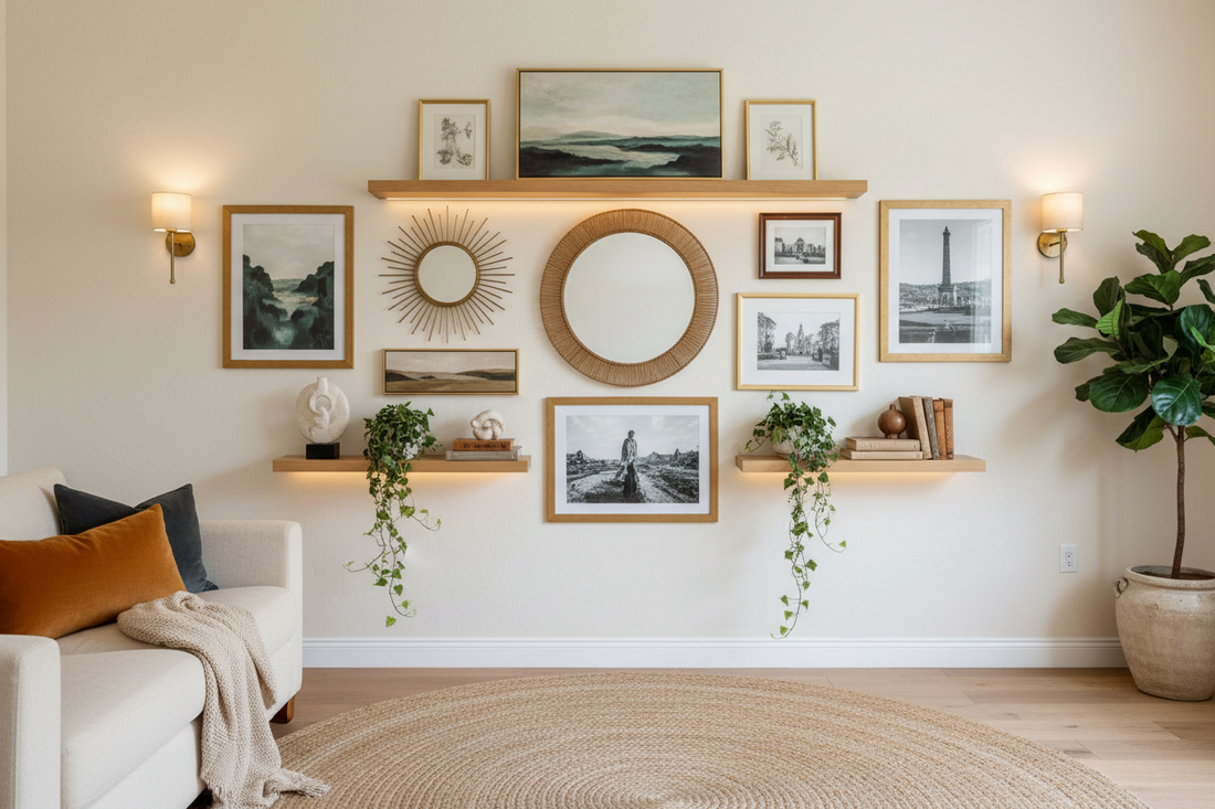 From Blank Walls to Beautiful Spaces: Creative Wall Décor Ideas for Your Home