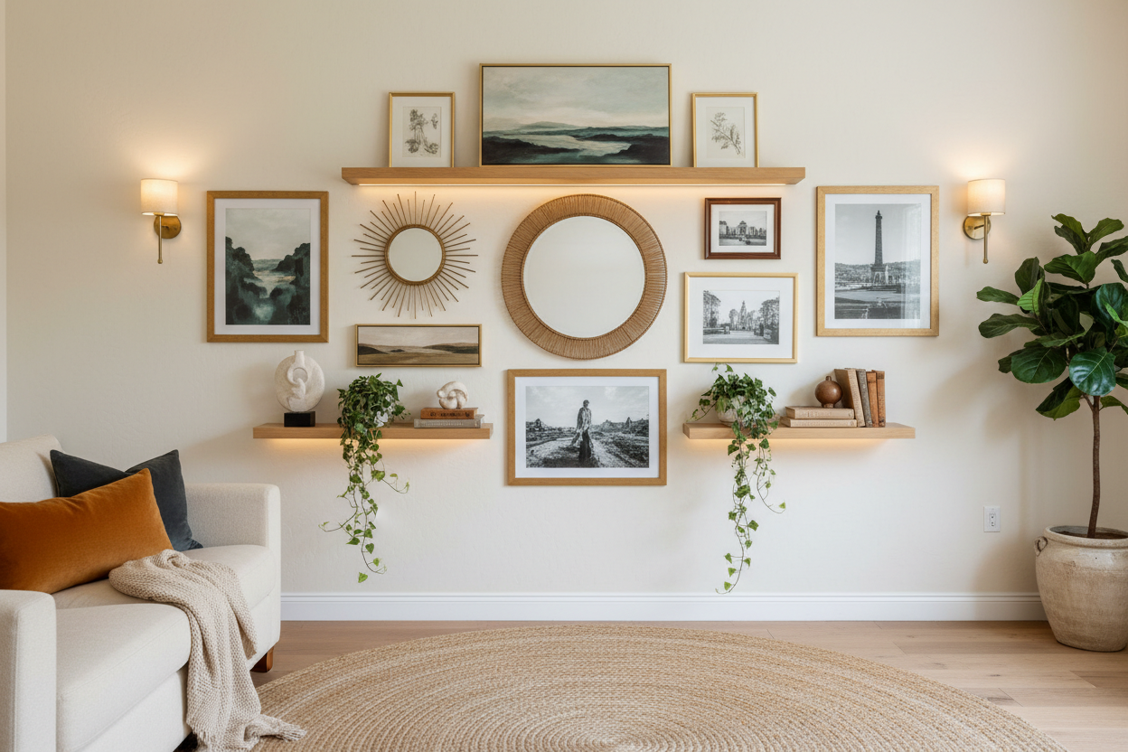 From Blank Walls to Beautiful Spaces: Creative Wall Décor Ideas for Your Home