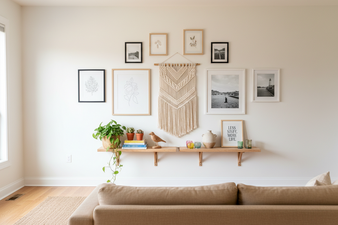 How to Decorate Large Empty Walls Without Overspending