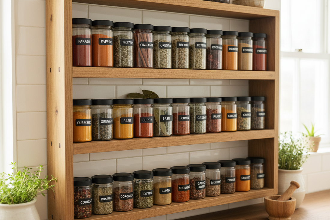 Spice Rack Organization Tips