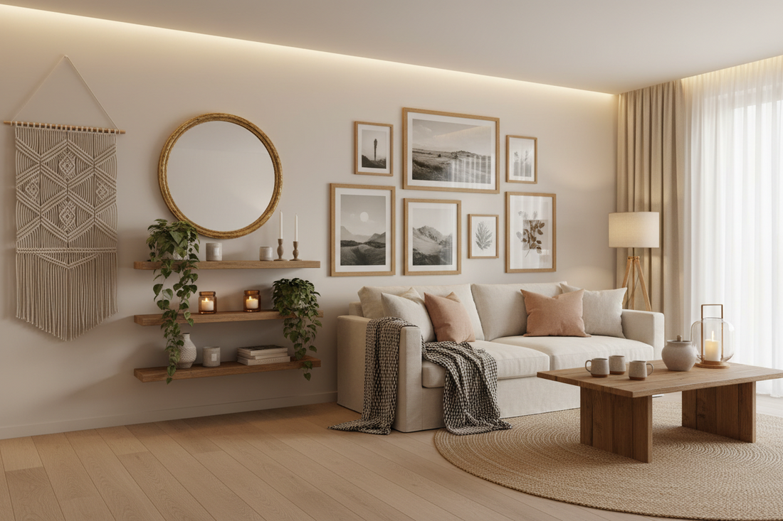 Transform Your Space: 10 Wall Décor Ideas to Make Your Home Feel More Homely