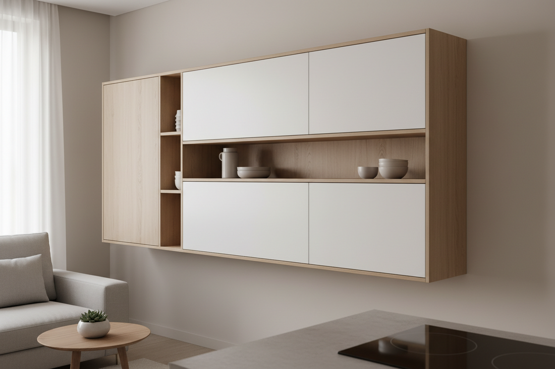 Wall-Mounted Cabinets for Small Spaces