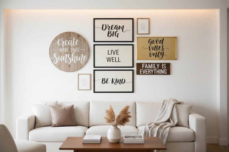 Inspirational Wall Quotes & Signs
