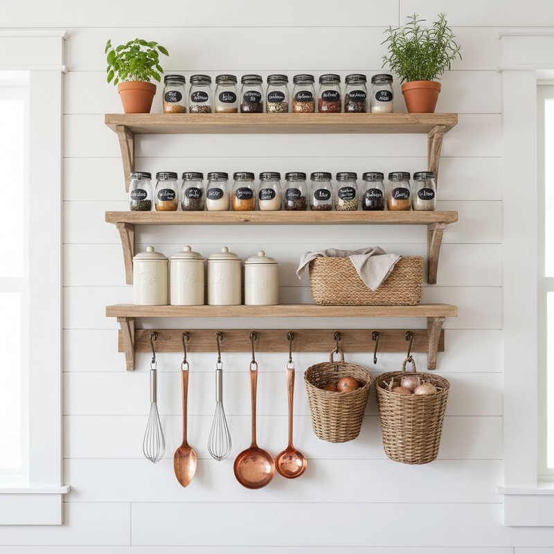 Kitchen Wall Storage