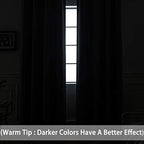 Yakamok Extra Wide Blackout Full Shading Curtains - Image 8