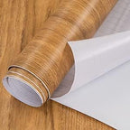 COSNIGHT 15.7" ×590" Wood Grain Wallpaper Peel and Stick Vinyl Film Self - Image 5