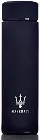 17 oz Car Logo Black Frosted Travel Mugs & Tumblers Vacuum Insulated Stainless Steel Thermal Bottle Fashion Business Thermal Cup for Hot or Cold Drink Coffee Or Tea (fit Maserati)