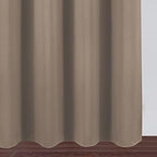 LEMOMO Cappuccino Blackout Curtains 66 x 63 Inch Length/Set of 2 Curtain - Image 7