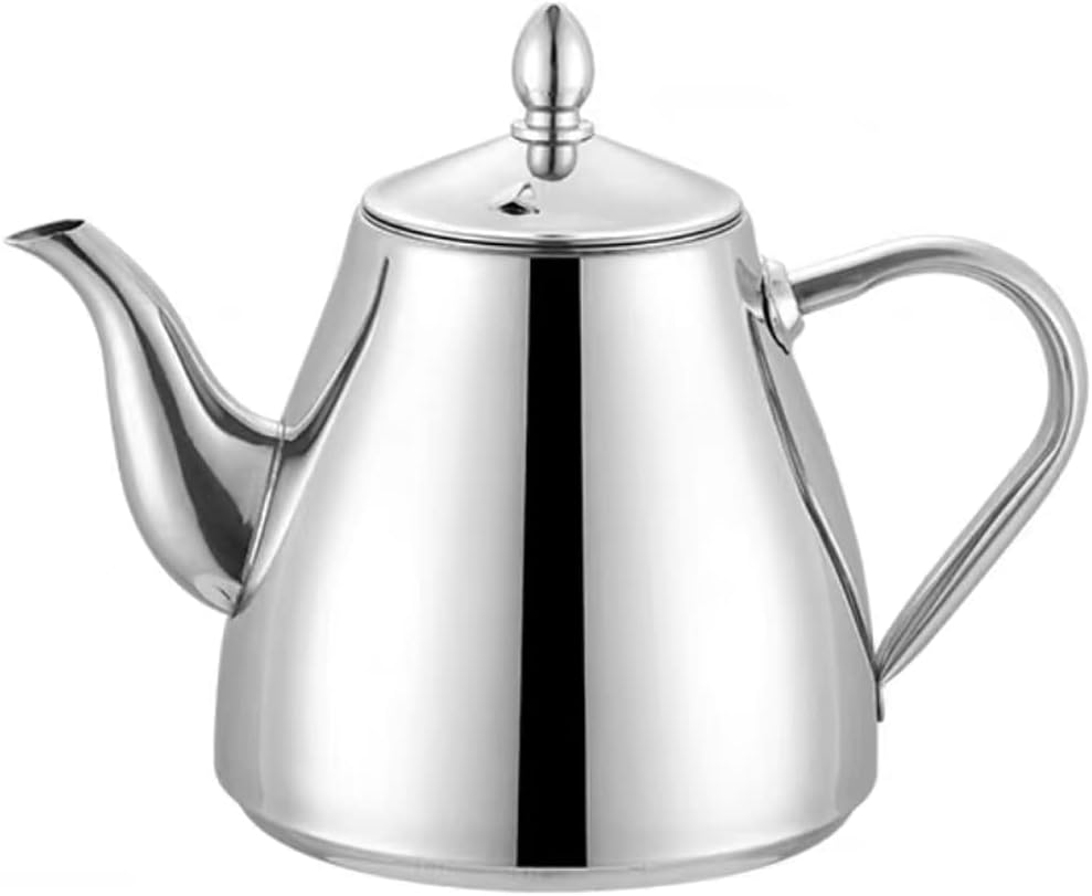 SANQIAHOME Stainless Steel Teapot with Infuser 1200ml