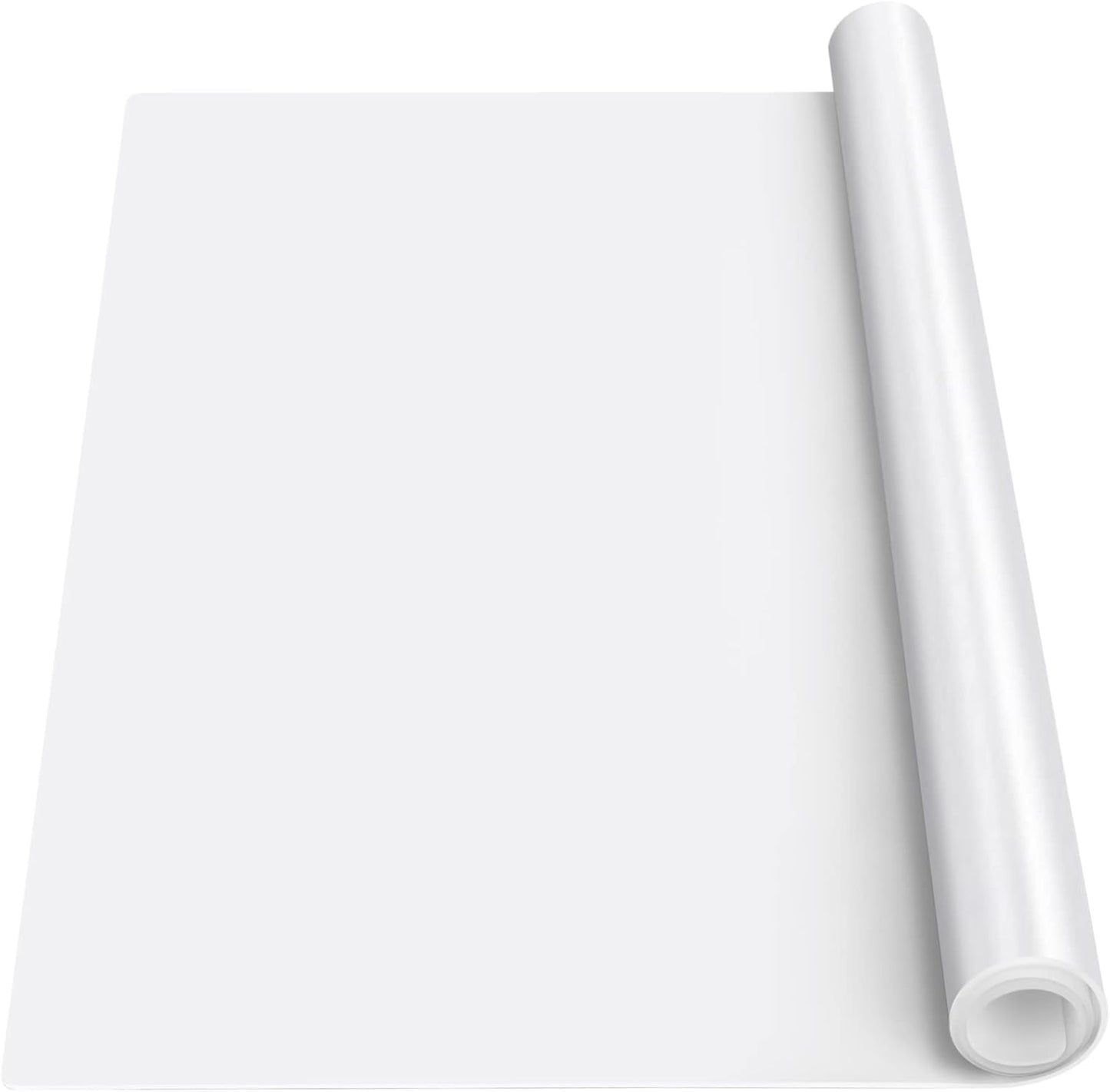 Silicone Mat Heat Resistant Mats for Countertop, Multipurpose Large Silicone Mats for Crafts Kitchen Workbench Size 36x24 inches Thick 2mm,Rolled Package,Translucent