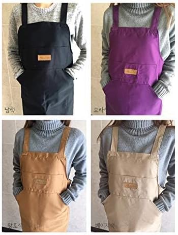 Artist apron/Long apron - Beige