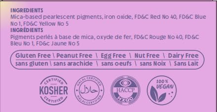 Nomeca Edible Glitter for Drinks Cakes, 8 grams Food Grade Luster Dust Sprinkles Glitter for Cake Decorations, DIY Cocktails, Beverages & Cake Decorating, Dessert Cake Topper (1-Glod)