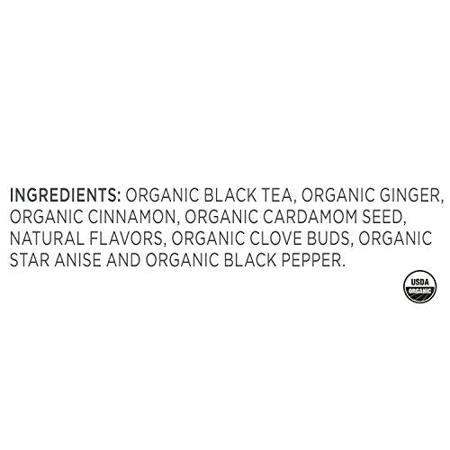 Tea Forte Bombay Chai Premium Organic Loose Leaf Caffeinated Black Tea Blend Canister, Makes 35-50 Cups