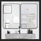 ZenStyle 2 Packs Wall Mount Mirror - Image 6