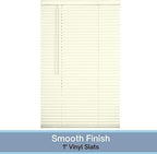 Lotus & Windoware Cordless 1" Vinyl Mini Blind 32" Wide x 64" Long - Image 7