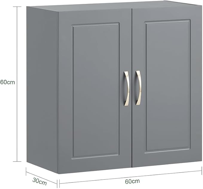 Haotian Wall Cabinet Laundry Room, Wall Storage Cabinet Kitchen Bathroom Garage - Image 3